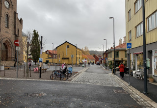 Trafikkregulering Bøgata/Thorbjørn Egners Plass