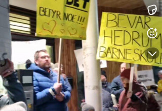 HEDRUM BARNESKOLE må bevares, for bygda vår